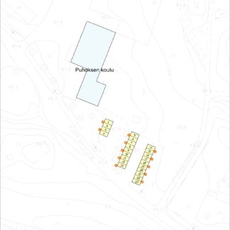 Autopaikka, Puhoksen koulu, Kartanontie 5