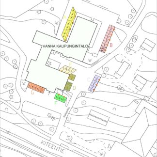 Autopaikka, vanha kaupungintalo, Kiteentie 25