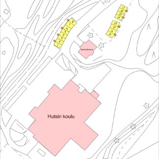 Autopaikka, Hutsin koulu, Hutsintie 4